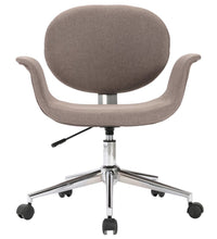 Drehbarer Bürostuhl Taupe Stoff