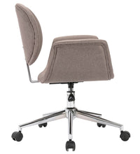 Drehbarer Bürostuhl Taupe Stoff