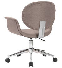 Drehbarer Bürostuhl Taupe Stoff