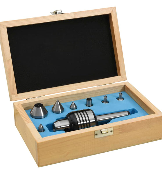 10-tlg. Mitlaufende Körnerspitze Set MT2