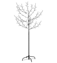 Weihnachtsbaum 120 LEDs Warmweißes Licht Kirschblüten 150 cm