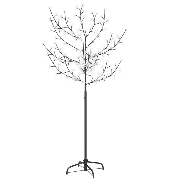Weihnachtsbaum 120 LEDs Warmweißes Licht Kirschblüten 150 cm