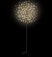 Weihnachtsbaum 200 LEDs Warmweißes Licht Kirschblüten 180 cm