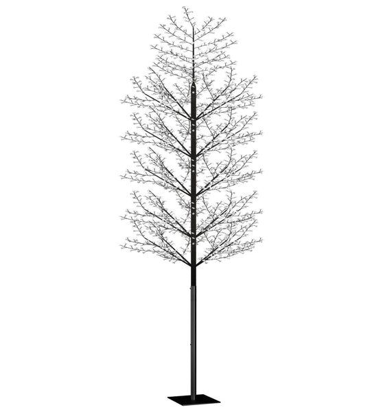 Weihnachtsbaum 2000 LEDs Warmweißes Licht Kirschblüten 500 cm
