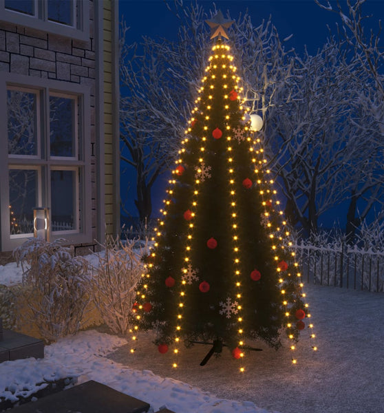 Weihnachtsbaum-Lichternetz mit 300 LEDs 300 cm