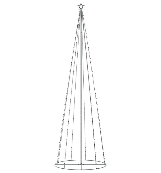 Weihnachtsbaum in Kegelform 330 LEDs Bunt 100x300 cm
