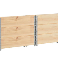 Hochbeete 3 Stk. 60x80 cm Kiefer Massivholz