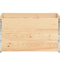 Hochbeete 3 Stk. 50x100 cm Kiefer Massivholz