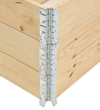 Hochbeete 3 Stk. 50x100 cm Kiefer Massivholz
