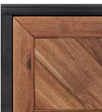 Couchtisch 90x50x40 cm Akazie Massivholz und MDF