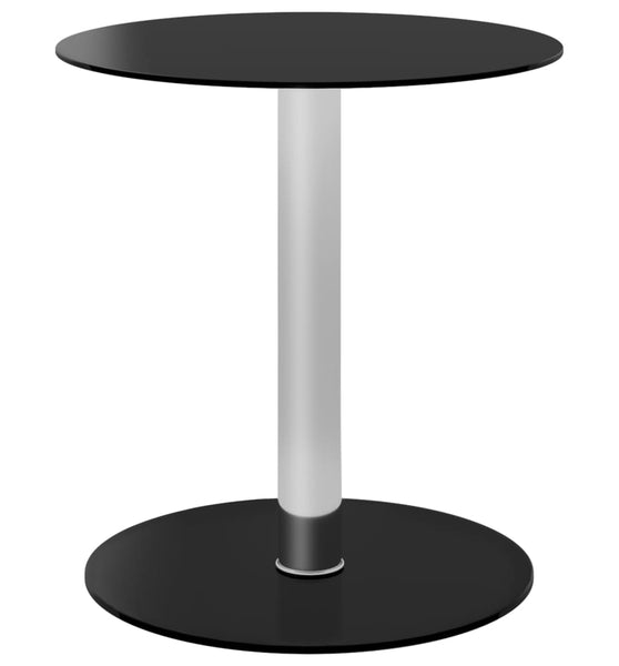 Couchtisch Schwarz 40 cm Hartglas