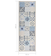 Küchenbodenmatte Waschbar Mosaik 60x180 cm