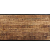Esstisch 120 cm Raues Mangoholz