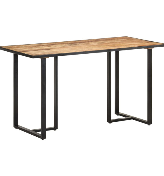 Esstisch 140 cm Raues Mangoholz