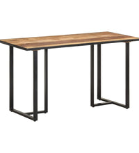Esstisch 140 cm Raues Mangoholz