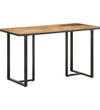 Esstisch 140 cm Raues Mangoholz