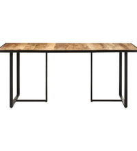Esstisch 180 cm Raues Mangoholz