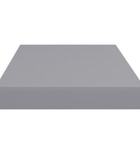 Schweberegale 2 Stk. Grau 50x23x3,8 cm MDF