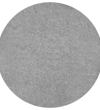 Kunstrasen mit Noppen Durchm. 95 cm Grau Rund