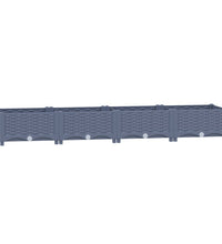 Hochbeet 160x40x23 cm Polypropylen