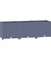 Hochbeet 120x40x38 cm Polypropylen