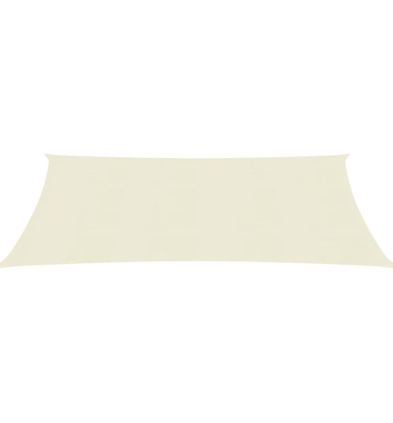 Sonnensegel 160 g/m² Creme 2,5x4 m HDPE