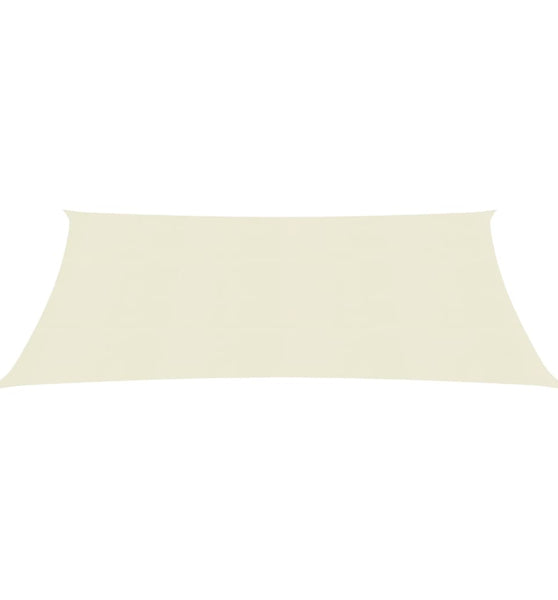 Sonnensegel 160 g/m² Creme 3x4,5 m HDPE