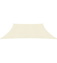 Sonnensegel 160 g/m² Creme 3/4x3 m HDPE