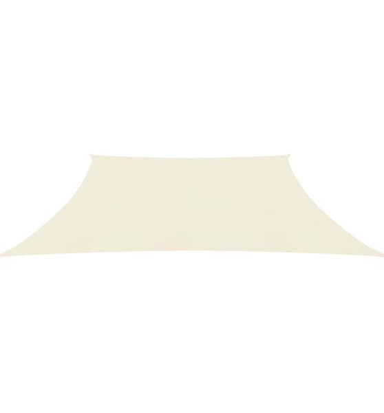 Sonnensegel 160 g/m² Creme 3/4x3 m HDPE