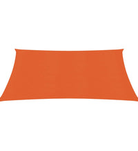 Sonnensegel 160 g/m² Orange 3,6x3,6 m HDPE