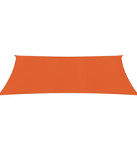 Sonnensegel 160 g/m² Orange 2x5 m HDPE