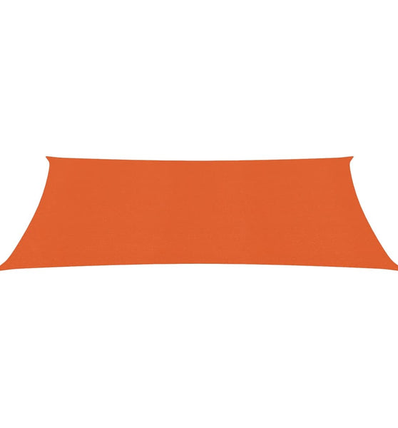 Sonnensegel 160 g/m² Orange 2x5 m HDPE