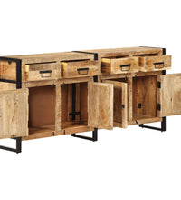 Sideboard 172x35x80 cm Mango Massivholz