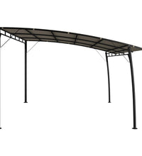 Garten-Sonnenschutz 4x3x2,55 m Taupe