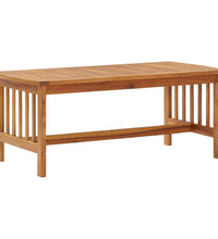 Couchtisch 102x50x43 cm Massivholz Akazie