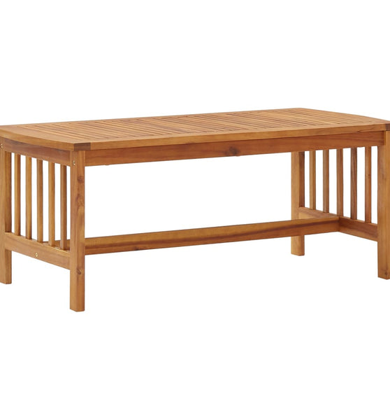 Couchtisch 102x50x43 cm Massivholz Akazie