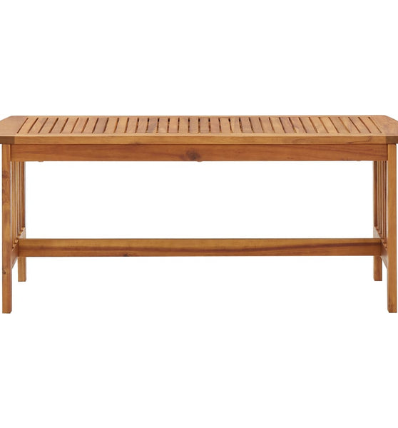 Couchtisch 102x50x43 cm Massivholz Akazie