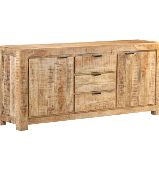 Sideboard 175x40x75 cm Raues Mangoholz