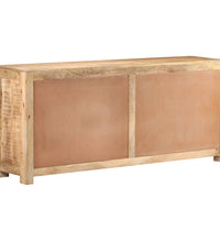 Sideboard 175x40x75 cm Raues Mangoholz