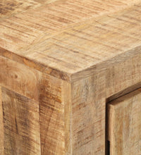 Sideboard 175x40x75 cm Raues Mangoholz