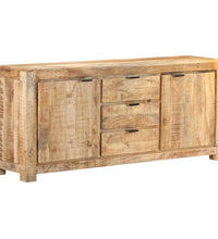 Sideboard 175x40x75 cm Raues Mangoholz