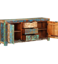 Sideboard 175x40x75 cm Recyceltes Massivholz