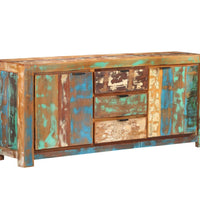 Sideboard 175x40x75 cm Recyceltes Massivholz