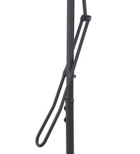 Sonnenschirm mit Stahl-Mast 250x250x230 cm Blau