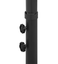 Doppel-Sonnenschirm mit Stahl-Mast 600 cm Bordeauxrot
