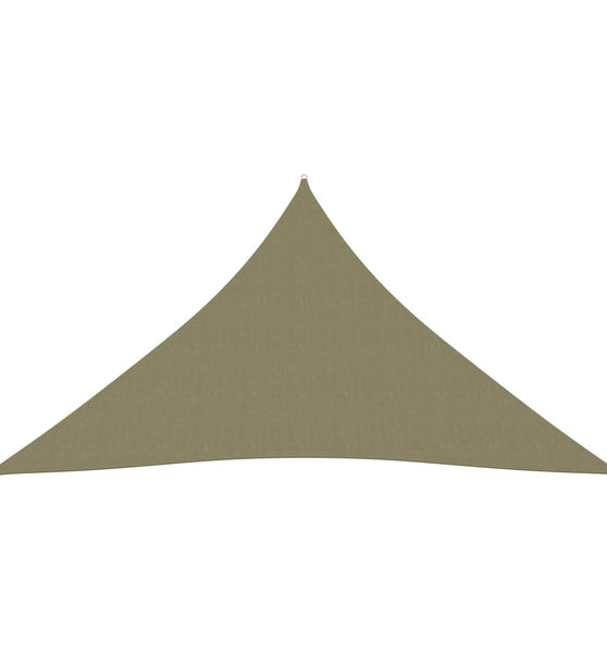 Sonnensegel Oxford-Gewebe Dreieckig 3x4x4 m Beige