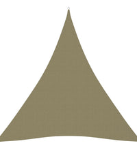 Sonnensegel Oxford-Gewebe Dreieckig 4x5x5 m Beige