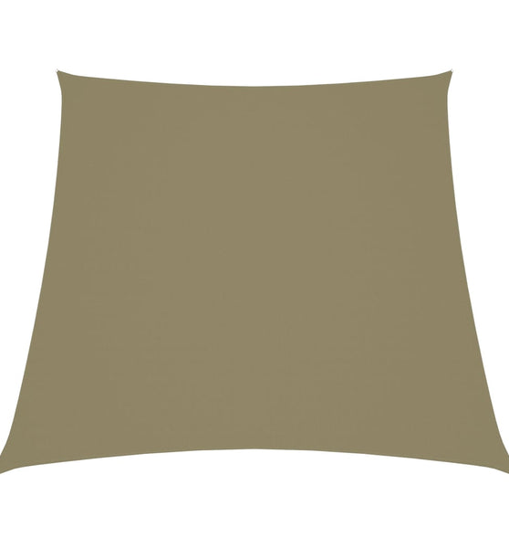 Sonnensegel Oxford-Gewebe Trapezform 4/5x4 m Beige