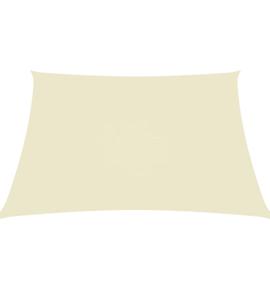 Sonnensegel Oxford-Gewebe Quadratisch 7x7 m Creme