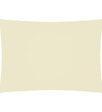 Sonnensegel Oxford-Gewebe Rechteckig 5x7 m Creme